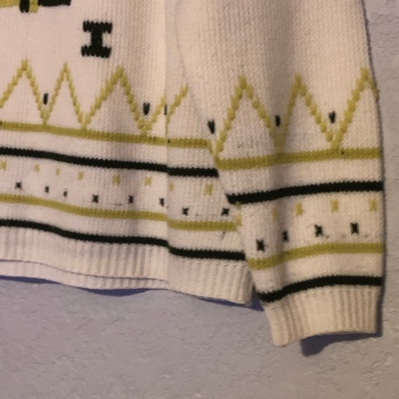 Vintage Beautiful Hand Loomed Acrylic Fibre Sweater By Full Fashioned Im… - Picture 4 of 7